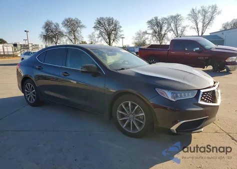2020 Acura Tlx z USA, uszkodzony, nr VIN 19UUB1F36LA005772